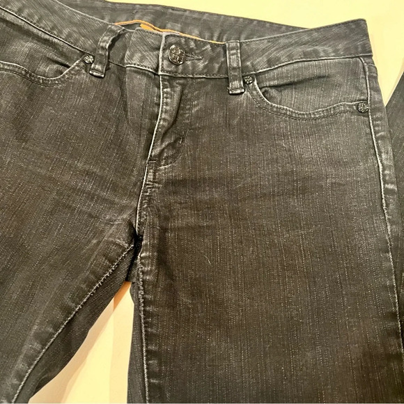Tory Burch Black Denim Legging Size 28 - Picture 11 of 11